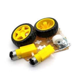 Mini 2WD Smart Robot Car Chassis Kit mini - Kit chasis de coche robot inteligente 2WD mini