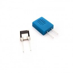 Sensor de Temperatura y Humedad HR202 con carcasa azul