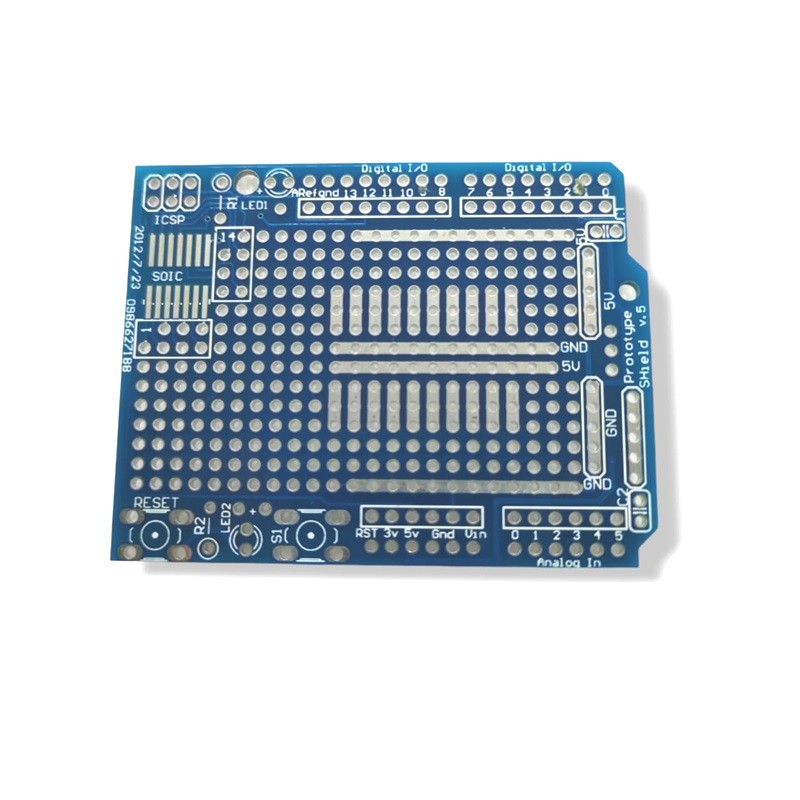 Placa PCB prototipo para  escudo Arduino UNO