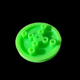 Polea de plástico verde 30...