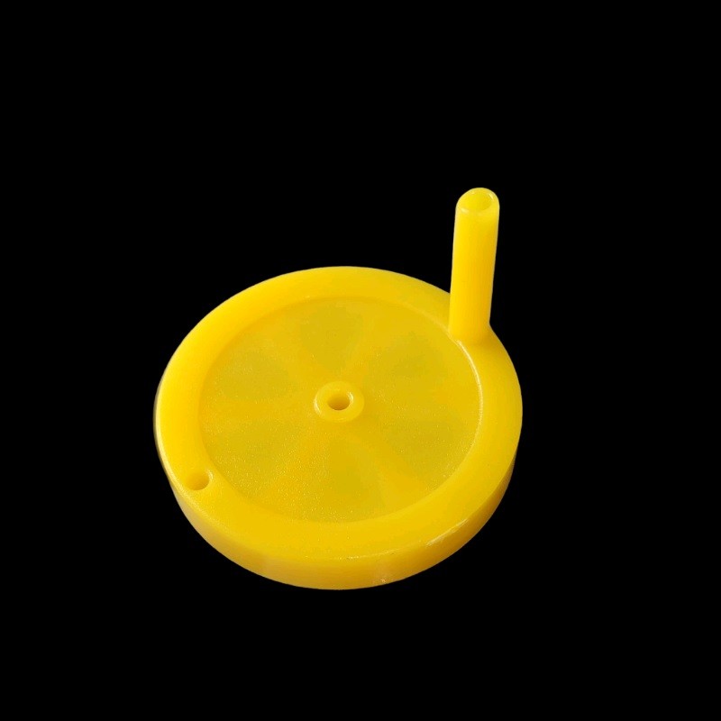 Manivela redonda de plástico de 30 mm