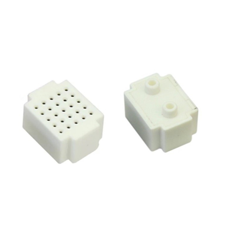 Micro protoboard de 25 contactos ZY-25 de color blanco