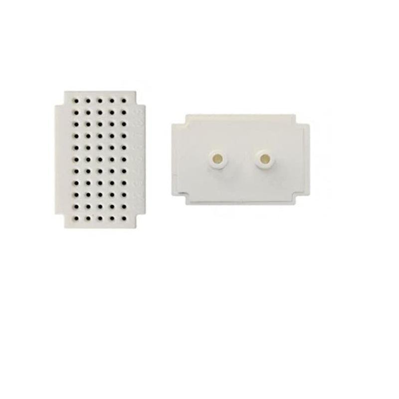 Micro protoboard blanca de 55 contactos PCB sin soldadura tablero de pruebas ZY-55