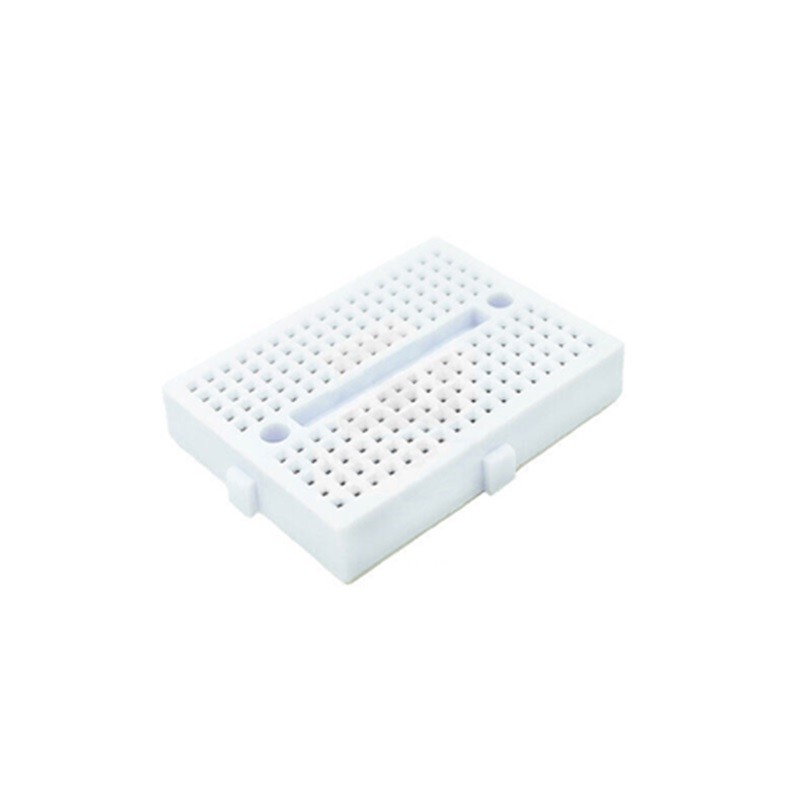 Mini protoboard de 170 pines blanca SYB-170 Mini Breadboard