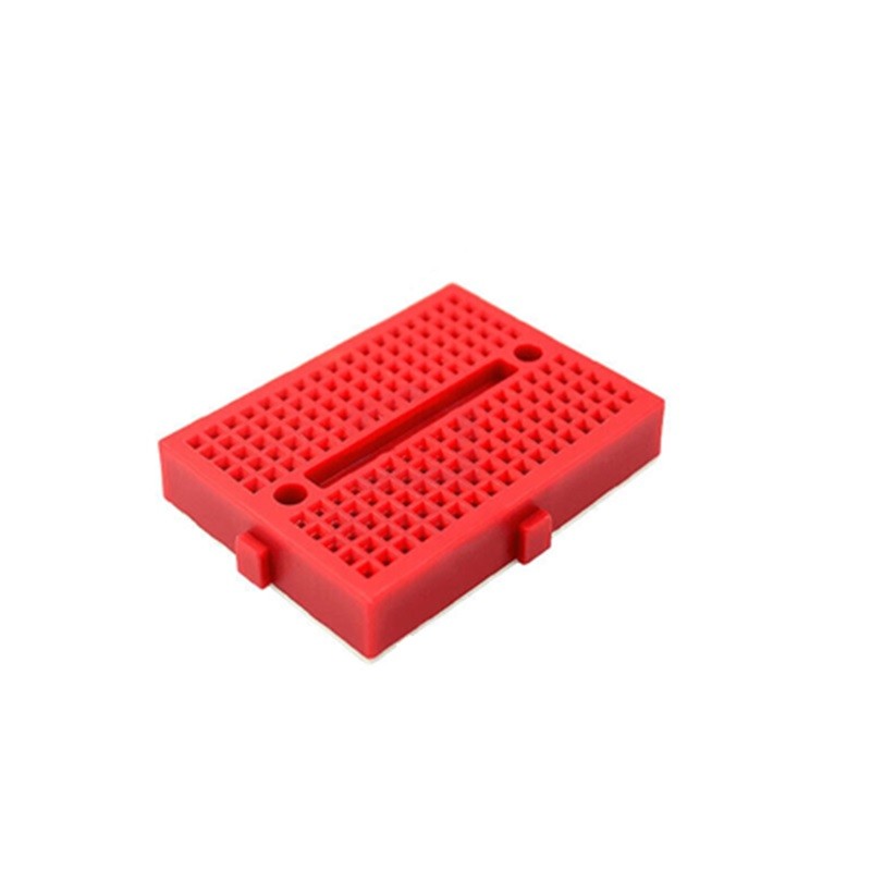 Mini protoboard de 170 pines rojo SYB-170 Mini Breadboard