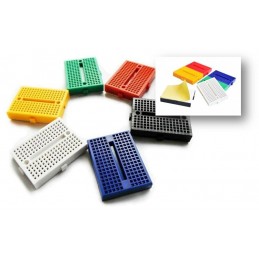 Mini protoboard de 170 pines varios colores SYB-170 Mini Breadboard
