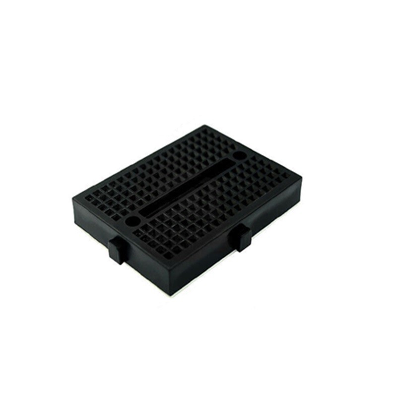 Mini protoboard de 170 pines negra SYB-170 Mini Breadboard