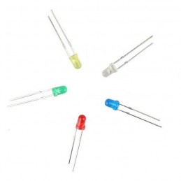 Diodo LED de 3 mm varios colores