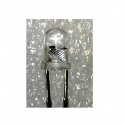 Diodo LED RGB de 3 mm de 2 pines con cambio de color y lente transparente