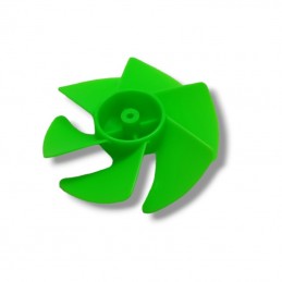 Hélice Turbofan con seis palas de 50mm de diámetro y 2mm de eje