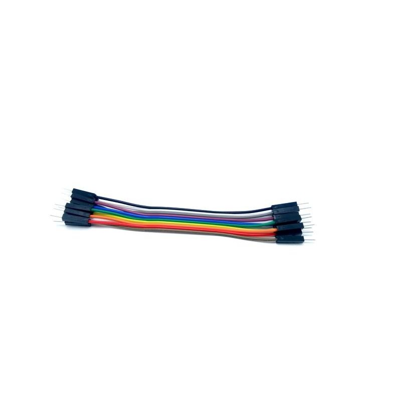 10 cables  Dupont para pruebas Arduino de 10 cm MACHO-MACHO