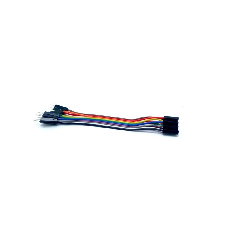 10 cables  Dupont para pruebas Arduino de 10 cm MACHO-HEMBRA