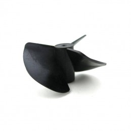 Hélice para barco RC de tres palas con eje de 2 mm de nailon