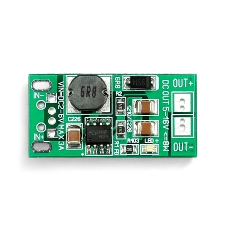 Convertidor Step Up DC-DC 8W SD-XMDZ elevador de voltaje