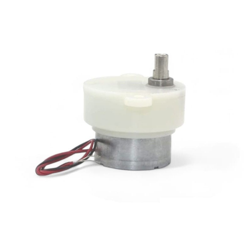 Motor eléctrico de 6 v con caja de engranajes alto esfuerzo de torsión de 5 RPM