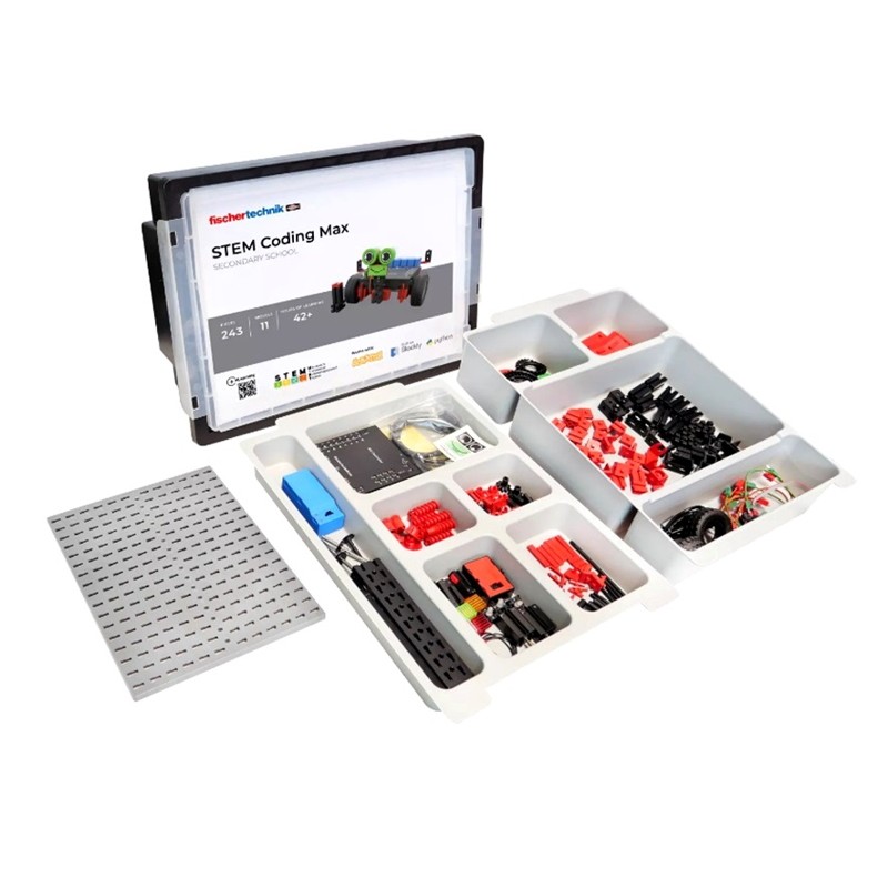 STEM Coding Max de fischertechnik: Aprendizaje práctico de programación para ESO