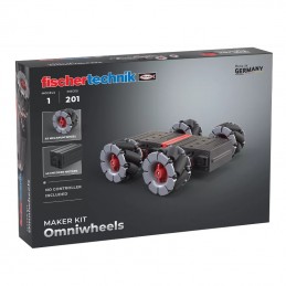 Maker Kit Omniwheels de fischertechnik, Robótica Omnidireccional para Makers